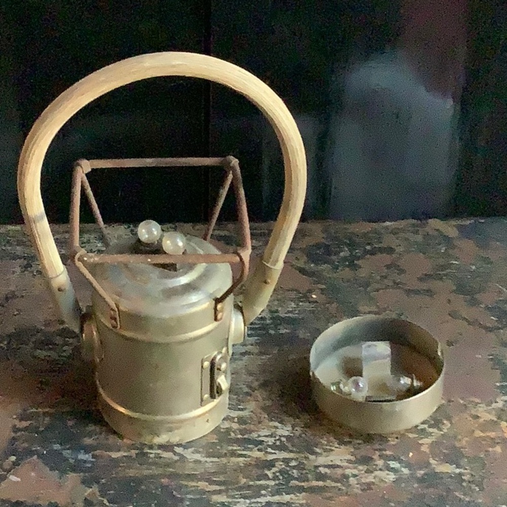 Vintage Electric Railroad Conductor Lantern